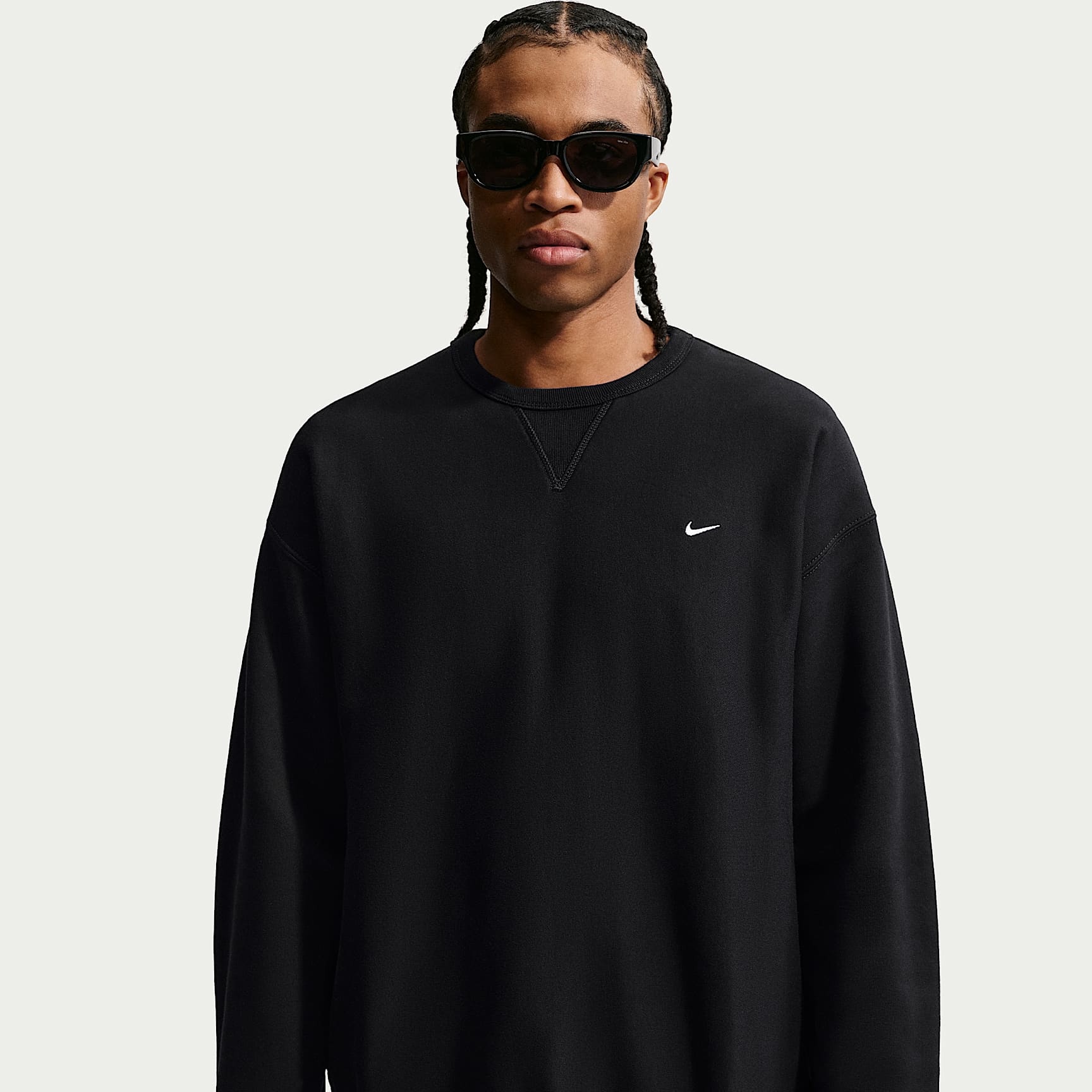 【新品】NIKE W SWOOSH BB CREW FLEECE Nike Solo Swoosh Men's Fleece Crew. Nike.com